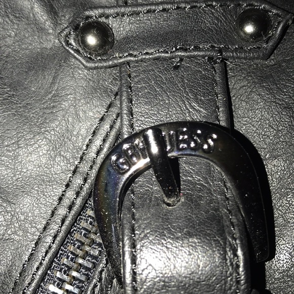 GUESS over the knee black boots - Picture 5 of 5